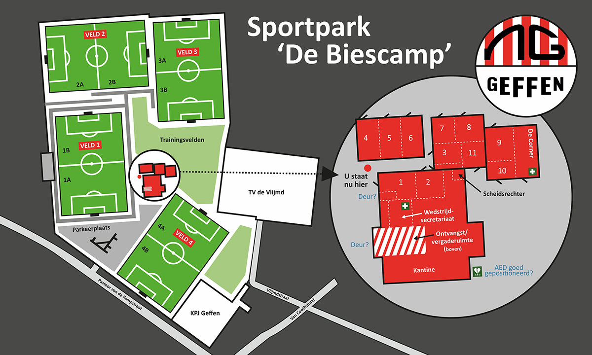 Trainingsschema seizoen 2026-2027 bekend