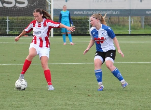 Vrouwen 1 ondanks knappe comeback uitgeschakeld in beker