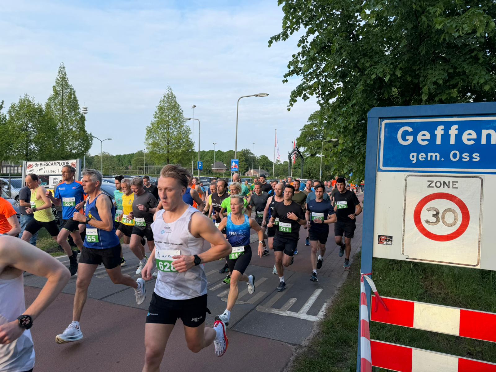 Biescamploop zorgt voor mooie vrijdagavond bij Nooit Gedacht