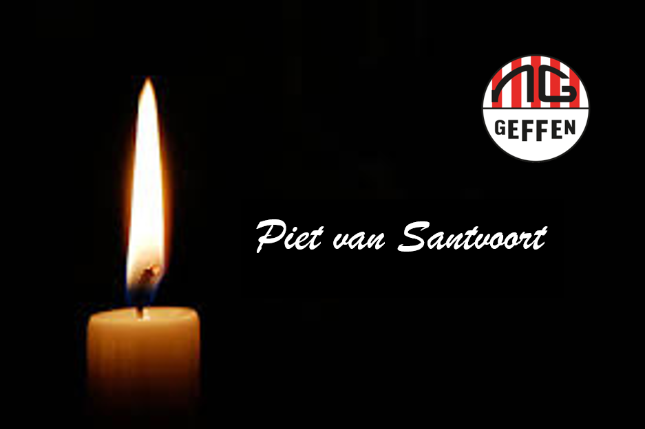 Overlijden oud voorzitter Piet van Santvoort